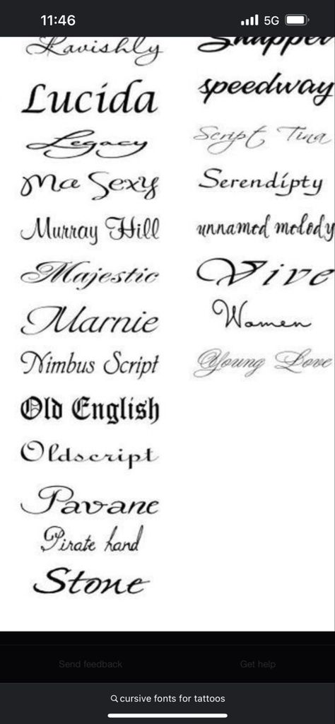 Name Tattoos Fonts, Last Name Tattoos, Tattoo Font Styles, Small Words Tattoo, Fonts For Tattoos, Tattoos Fonts, Caligraphy Font, Tattoo Font For Men, Fancy Cursive