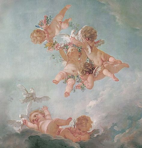 Cherub Art, Rennaissance Art, Art Classique, Arte Inspo, Ethereal Art, Classical Art, Angel Art, Classic Art, Aesthetic Art