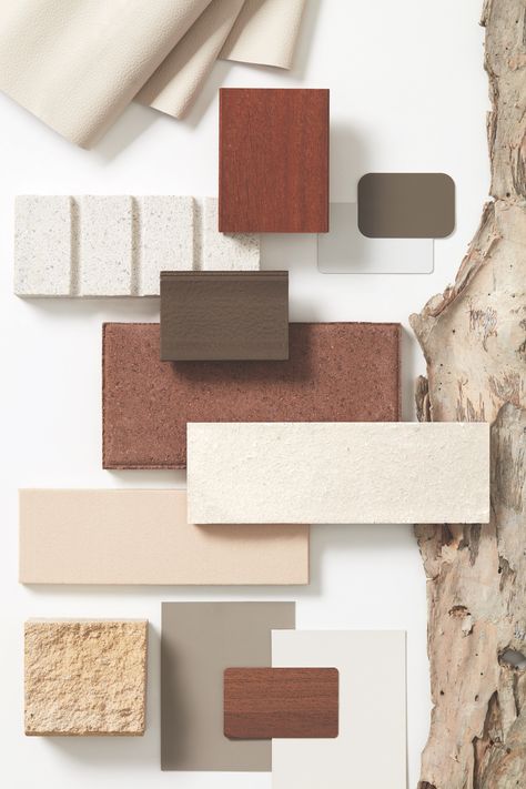 https://flic.kr/p/DdQr46 | Brickworks Mood Board - CREMA Material Moodboard, Sample Boards, Materials Board Interior Design, Mood Board Interior, Material Board, Colour Trends, Regal Design, Interior Design Boards, Material Palette