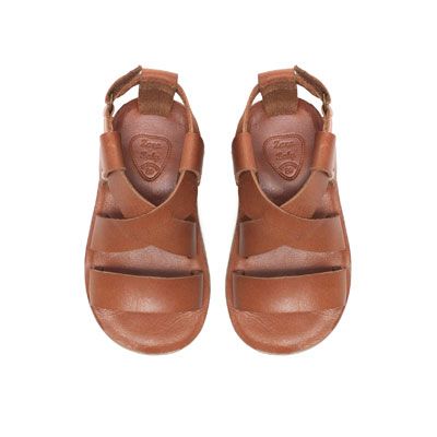 Trendy leather sandal - Shoes - Baby boy - Kids - ZARA Spain Zara Sandals, Toddler Sandals, Baby Sandals, Sandal Shoes, Baby Boy Fashion, Shoes Baby, Kids Style, Toddler Fashion