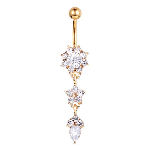 PRICES MAY VARY. Stylish Style:The Rhinestone flower Belly Button Ring is exquisitely crafted with sparkling crystals that are not easily detached. It is absolutely charming, sparkling, and you will feel charming and elegant. Suitable for any venue, making you look more charming at gatherings, parties, graduation ceremonies, beaches, summer, and other occasions. Size: this Rhinestone flower Belly Button Ring is 2 inches long and 0.6 inches wide. it is a common navel jewelry, lightweight, comfort Ring Teardrop, Flower Hanging, Navel Jewelry, Steel Flowers, Ring Crystal, Piercing Ring, Navel Piercing, Belly Piercing, Belly Button Ring