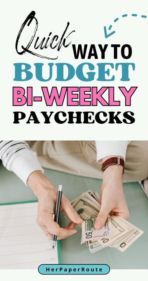 Are you curious about how to budget bi-weekly paychecks? I've been there, and I created a seamless process for making it work. Which I will share with you in this guide.

I've worked for every kind of payment schedule out there. I've been paid weekly, biweekly, monthly, and even on an inconsistent basis.  None have been as hard to manage as biweekly out of all the different paychecks I've gotten. This guide shows you how to budget bi-weekly paychecks wisely. Bi Weekly Money Challenge, Bi Weekly Budget, Biweekly Budget, Total Money Makeover, Dave Ramsey Budgeting, Payment Schedule, Paycheck Budget, Money Makeover, Simple Budget