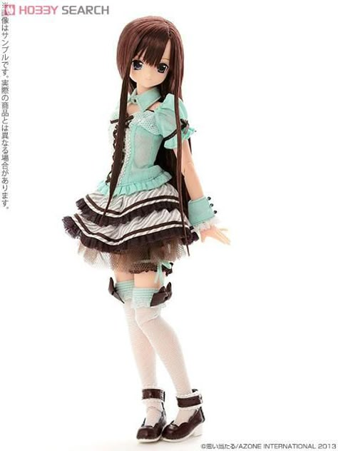 Azone Doll, Mint Outfit, Pure Neemo, Anime Doll, Doll Japan, Dollfie Dream, Mint Chocolate Chip, Ball Jointed Doll, Asian Doll