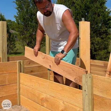 This DIY raised garden bed is the garden dream gardens dream of, and it raises the bar for all other gardens! How To Build A Raised Garden Bed, Raised Bed Diy, Bed Diy Ideas, Raised Garden Bed Design, Garden Bed Raised, Garden Bed Design, Raised Bed Garden Ideas, Raised Beds Diy, Garden Bed Plans