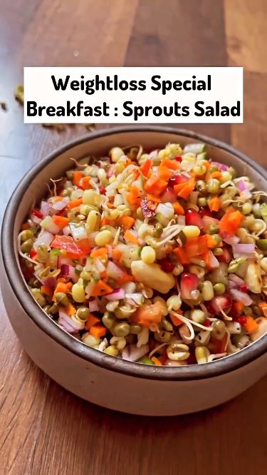 #HealthyHabits#FitLifeTips#SlimDownStrategies#NutritionNudge#WellnessJourney#MindfulEating#FitnessGoals#GetLean#ShapeUp#CalorieControl#ExerciseEveryday#HealthyEatingHabits#WeightLossJourney#BurnFat#StayActive#PortionControl#WorkoutMotivation#EatClean#FitInspiration#TransformationTuesday Veg Salad Recipes, Indian Diet Recipes, Indian Diet, Healthy Indian Recipes, Breakfast Recipes Indian, Sprouts Salad, Vegetarian Fast Food, Healthy Breakfast Recipes Easy, Vegetarian Snacks Recipes