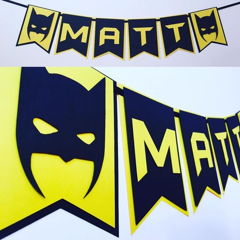 23 Likes, 1 Comments - sassypartydecor@gmail.com (@sassypartydecor) on Instagram: “#batman #batmanbirthday #batmanparty” Batman Birthday Banner, Batman Banner, Batman Theme Party, Batman Ideas, Batman Party Supplies, Lego Batman Birthday, Batman Decor, Batman Cartoon, Batman Theme