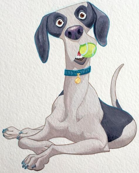 Since all I've been posting is dogs and kids lately, here's a favorite #tbt #dogart #childrensbooks #gouache Dog Caricature, 강아지 그림, Dogs And Kids, Dog Illustration, Arte Animal, Dog Drawing, Dog Paintings, Cartoon Dog, Caricatures