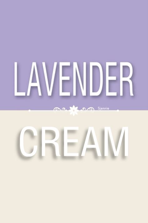 Lavender And Cream Color Palette, Lavender Colour Bedroom, Lavender Colour Room, Lavender Room Paint, Lavender Wall Paint Bedrooms, Color Combination With Lavender, Lavender Colour Combination, Lavender Wall Color, Lavender Wall Paint