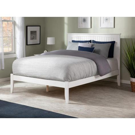 Platform Bed Full, White Platform Bed, White Bed Frame, Coastal White, Wood Platform Bed Frame, Bed Full, Full Platform Bed, King Platform Bed, Turbo Charger