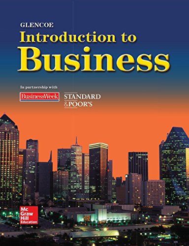 Introduction To Business, Student Edition (BROWN: INTRO TO BUSINESS): McGraw-Hill Business Student, Business Course, Guided Notes, Business Courses, Business Education, Business Books, Business Resources, Teacher Newsletter, I School