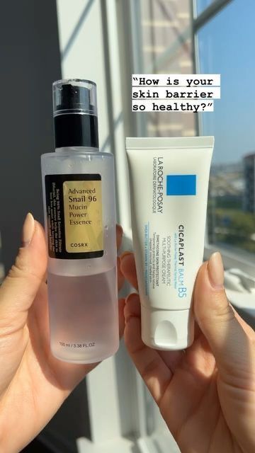 skin care routine Best Essence Products, Cosrx Snail Mucin Essence, Snail Mucin Essence, Ginseng Essence Water, Bha Liquid Exfoliant, Ginseng Essence, Liquid Exfoliant, Cosrx Snail Mucin, العمل الجماعي