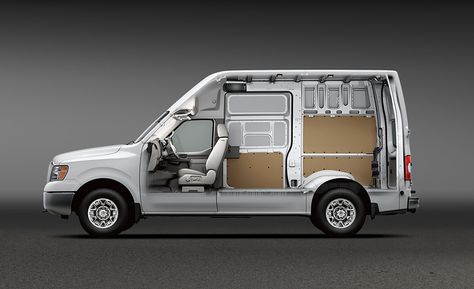 Nissan Cargo Van Storage Cargo Van Conversion, Nissan Vans, Fleet Management, Van Storage, Build A Camper, Cargo Van, Cross Section, Van Conversion, Tucson Az