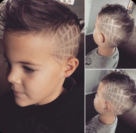 Designs For Boys Haircut, Kids Haircut Designs For Boys, Boy Hair Designs Kids, Spider Man Haircut Design, Spider Man Haircut, Spiderweb Haircut, Hair Cuts For Boys Kids, Spiderman Haircut