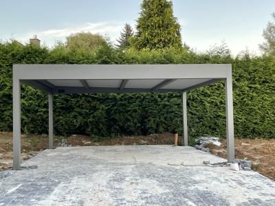 Carport Aluminium | TORI Portails Carport Aluminium, Aluminum Carport, Modern Carport, Car Port, Carport Designs, Garden Gazebo, Privacy Screen, Patio Umbrella, Gazebo