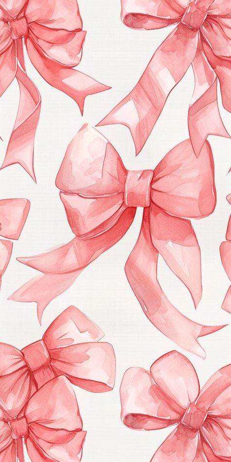 Cute Feminine Wallpaper, Bows Wallpapers Aesthetic, Bows And Flowers, I Phone Wallpaper 15 Aesthetic, Bows And Ribbons, Cute Wallpapers For Christmas, Ribbon Wallpaper Iphone, Christmas Wallpaper Tree, That Girl Wallpaper