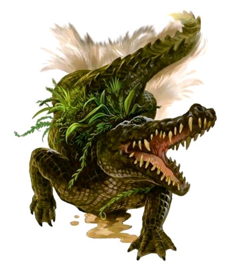 Dire Crocodile - Pathfinder PFRPG DND D&D 3.5 5E 5th ed d20 fantasy Feywild Creatures, Wasteland Creatures, Crocodile Drawing, Homemade Ugly Christmas Sweater, Crocodile Tattoo, Alligators Art, Beast Creature, D D Monsters, Dragon Rpg