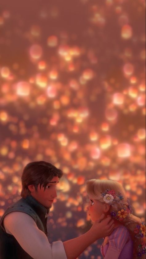 Disney Wallpaper Lock Screen, Rapunzel Phone Wallpaper, Iphone Wallpaper Tangled, Disney Tangled Wallpaper Aesthetic, Tangled Couple Wallpaper, Tangled Apple Watch Wallpaper, Cute Disney Couple Wallpaper, Rupunzle Aesthetic Wallpaper, Love Disney Wallpaper