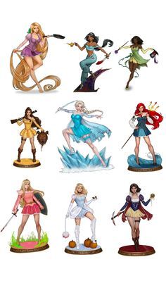 Disney Princess As Warriors, Disney Princess Fanart, Princess Concept Art, Disney Princess Warriors, Disney Avatar, Disney Princess Anime, Princesas Disney Anime, Arte Monster High, Princesses Disney