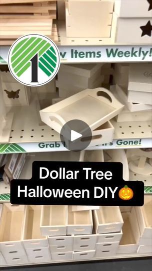 Halloween Crafts Snacks, Dollar Tree Halloween Diy, Dollar Store Halloween Diy, Diy Halloween Tree, Halloween Diy Kids, Halloween Candy Jar, Dollar Tree Halloween Decor, Dollartree Diy, Office Halloween Decorations