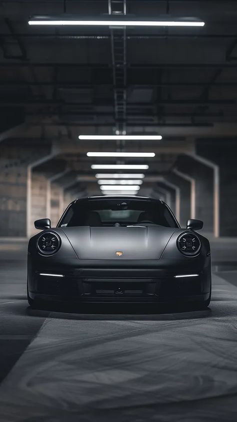 Midjourney AI Image: Car photrography of a a matte black 2023 Porsche 9/11, concrete background, car photography style, m... → more in ai-img-gen.com Cars With Black Background, Porsche Background, Car Photography Aesthetic, Porsche Photoshoot, Matte Black Porsche, Porsche Hoodie, Porsche Photography, Dark Setting, Porsche Aesthetic