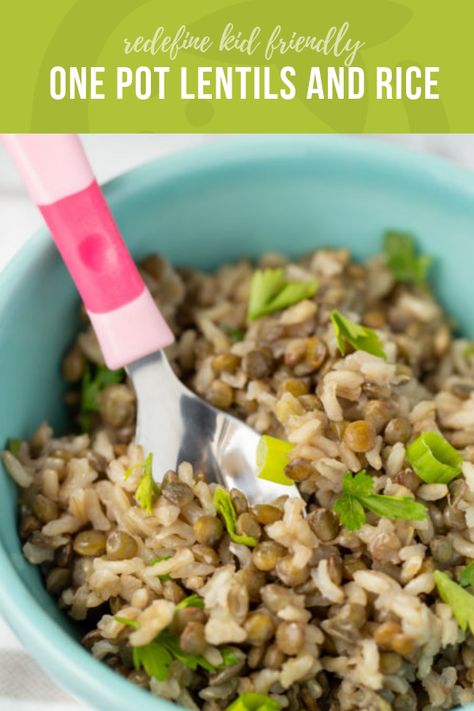 Lentils And Brown Rice, Rice Healthy, French Lentils, Super Healthy Kids, Lentils And Rice, Fresh Fruit Salad, Easy Side Dish, Lentil Recipes, Super Healthy Recipes