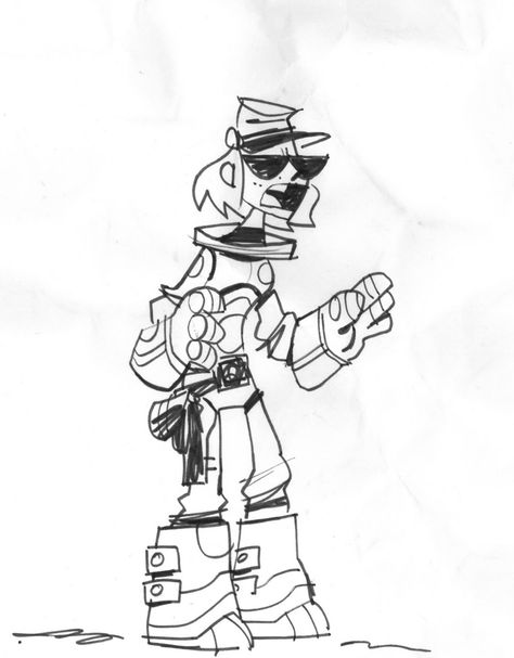 Craig Mccracken Art, Captain Character Design, Scifi Character Design, Western Cartoon, Scifi Character, Craig Mccracken, Captain Planet, Estilo Cartoon, 2000s Art