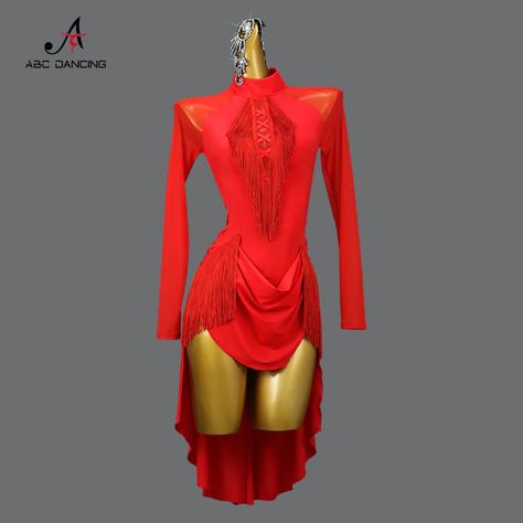 Smarter Shopping, Better Living! Aliexpress.com Salsa Outfit, Ballroom Competition, Dance Competition Costumes, Dance Outfits Practice, Competition Costumes, Practice Wear, Practice Outfits, Latin Dance Dresses, Ballroom Dress