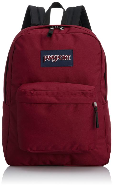 Amazon.com: JanSport Classic SuperBreak Backpack, Viking Red: Sports & Outdoors Mochila Grunge, Teenage Stuff, Mochila Jansport, Mochila Jeans, Jansport Superbreak Backpack, Red Backpack, Backpack Reviews, Backpack Brands, Freshman Year