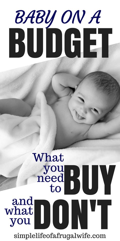 Baby on a budget Simple Budgeting, Budget Mom, Motherhood Tips, Homemaking Tips, Baby On A Budget, Baby Checklist, Frugal Lifestyle, Debt Relief, Baby Prep