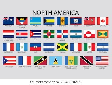 North America Continent Map, Us Map Printable, North America Flag, All World Flags, North America Continent, America Continent, World Country Flags, Regions Of The Philippines, Flag Printable