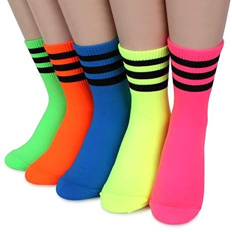 Check more at [product_link] Neon Socks, Socks Womens, Ribbed Socks, Cheer Stuff, Fancy Design, Talent Show, Colorful Socks, Fashion Socks, Cool Socks