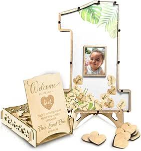 1st Birthday Centerpieces, Birthday Centerpiece, Baby Birthday Decorations, Birthday Photo Banner, 1st Birthday Party Decorations, Book And Frame, 1st Birthday Decorations, First Birthday Themes, Birthday Centerpieces