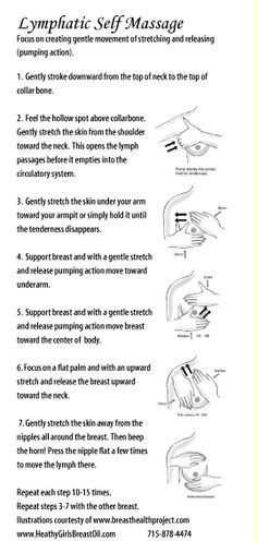 Lymph Drainage Massage, Breast Massage, Massage Relaxant, Latihan Dada, Massage Therapy Techniques, Lymph Massage, Lymph Drainage, Latihan Yoga, Self Massage