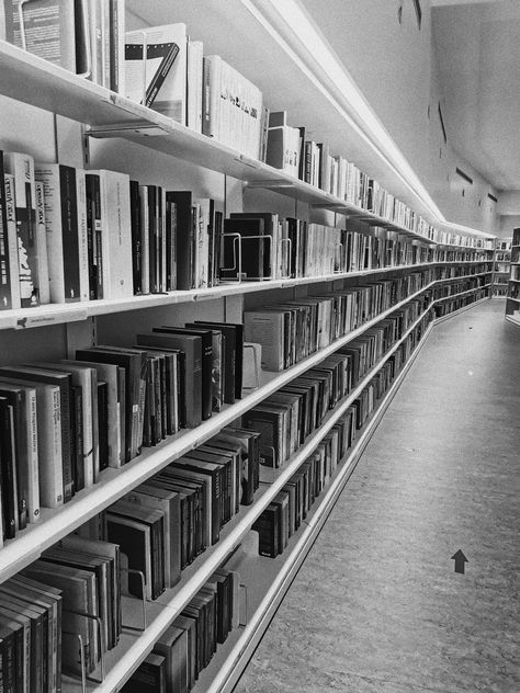 Library Black And White Aesthetic, White Aesthetic Library, White Aesthetic Bookshelf, Nursing Black And White Aesthetic, Grey Books Aesthetic, Vision Board Pics Black And White, Black And White Library Aesthetic, Notion Aesthetic Black And White, Fall Aesthetic Black And White