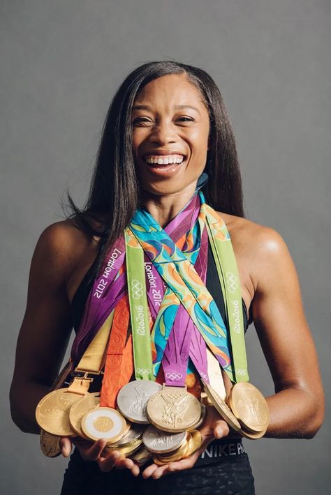 Allyson Felix's Tokyo Olympics Strength-Training Exercises Field Athletes, Allyson Felix, Olympic Trials, Plyometric Workout, Strength Training Program, Olympic Medals, Olympic Athletes, Simone Biles, Olympic Team