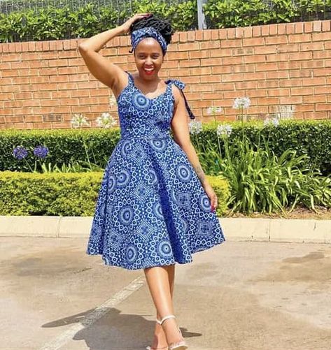 Tswana Traditional Attire, Setswana Traditional Dresses, Shweshwe Dresses Patterns, Tswana Traditional Dresses, South African Traditional Dresses, African Traditional Wear, Shweshwe Dresses, Traditional African Clothing, Traditional Dresses Designs