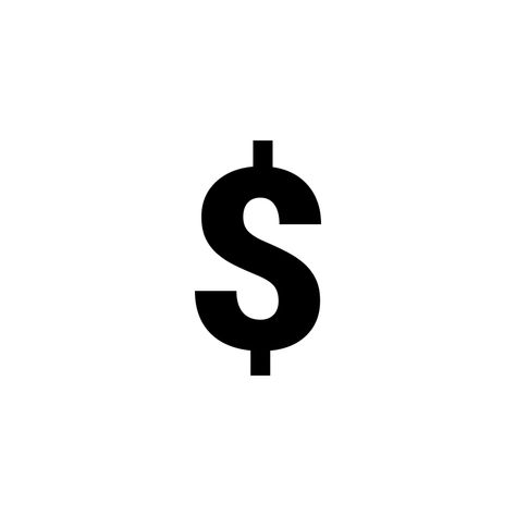 Dollar Sign Icon, Dollar Png, Dollar Symbol, Sign Image, Dollar Sign, Home Icon, Vector Png, Free Png, Free Image