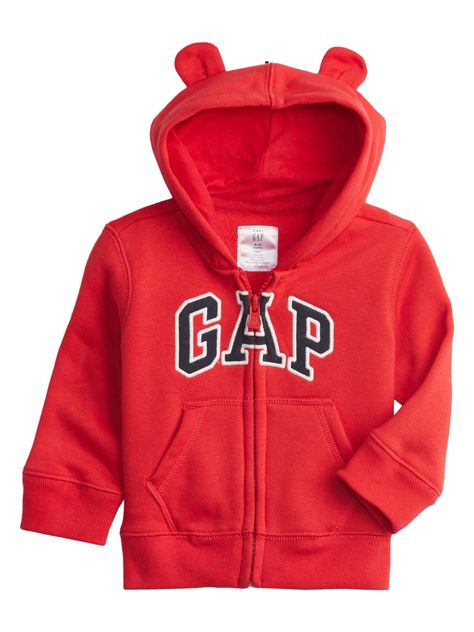 Hoodie Gap, Gap Logo, Toddler Jeans, Bear Hoodie, Gap Jacket, Red Logo, Boys Hoodies, Cool Hoodies, Red Hoodie