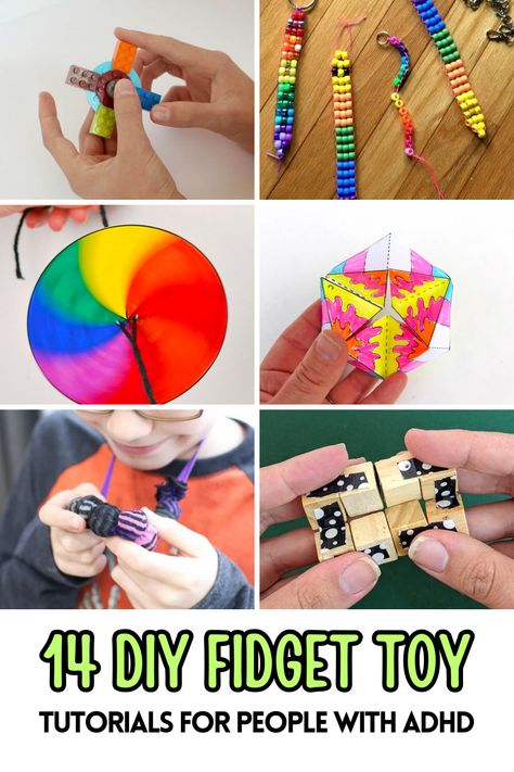 Create DIY fidget toys for kids with ADHD. These fidget toys are functional to keep kids with ADHD engaged. Click to view the entire list and pick up your favorite to make. Projects curated by ArtyCraftyCrew. Diy Fidget Toys For Adults, How To Make Fidget Toys, Diy Fidgets For Kids, Backyard Play Ideas, Homemade Fidget, Clay Activities, Homemade Fidget Toys, Sensory Slime, Diy Fidgets