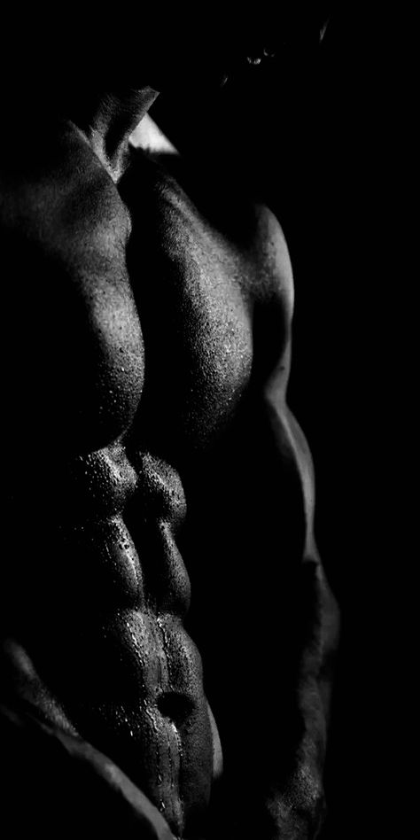 6 pack abs wallpaper gym body black and white wallpaper Black And White Male Body Photography, Bodybuilding Black And White, Men Body Builders, Abs Wallpaper Men, Black Man With Muscles, Ripped Physique Men, Asthetic Bodybuilding Pose, Abs Black Aesthetic, Male Fitness Photography Physique