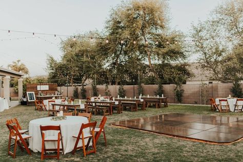 Backyard Wedding Decorations, Backyard Wedding Ideas, Diy Backyard Wedding, Small Backyard Wedding, Wedding Stills, Wedding Backyard Reception, Backyard Reception, Yard Wedding, Outdoor Wedding Reception