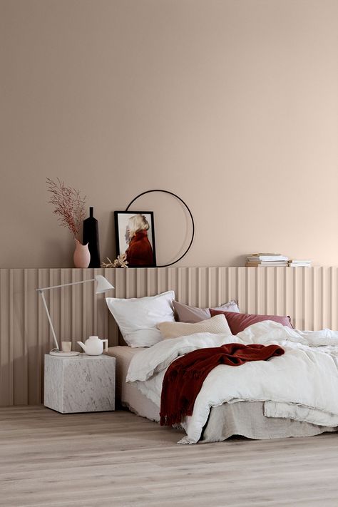 A Merry Mishap: Rhythm of Life, Jotun's 2018 paint color trends Interior Wardrobe, Interior Boho, Interior Design Minimalist, Spring Furniture, Trending Paint Colors, Deco Rose, Colour Trends, Interior Colour, Bedroom Walls