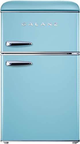 AmazonSmile: Galanz GLR31TBEER retro-compact-refrigerator, 3.1 Cu Ft, Blue: Appliances Smeg Mini Fridge, Refrigerator Mini, Smeg Fridge, Retro Refrigerator, Countertop Microwave Oven, Retro Fridge, Countertop Microwave, Garage Makeover, Bottom Freezer