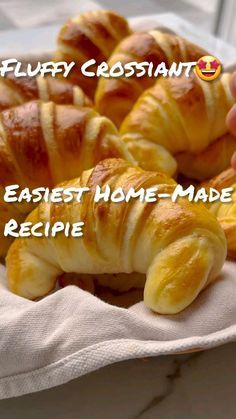 #crossiant #fallbakingaesthetic #brunch #baking #falldinnerrecipies #fallbakedgoods #recipes #food #French #cookies #dessert Brunch Baking, Crossiant Recipes, Crossant Recipes, Resepi Roti, Doughnut Recipe Easy, French Cookies, Homemade Bread Recipes Easy, Cake Recipes Easy Homemade, Sweet Dishes Recipes