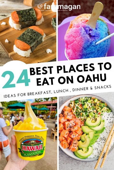 Epic Vacations, Oahu Food, Oahu Restaurants, Hawaii Trip Planning, Hawaii Vacation Tips, Hawaii Itinerary, Oahu Vacation, Oahu Travel, Hawaii Travel Guide