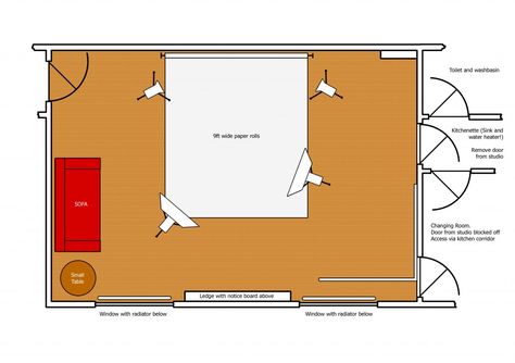 Photo Studio Layout, Photo Studio Interior, Small Photo Studio, Small Photography Studio, Studio Plan, Studio Floor Plans, Photography Office, Studio Layout, Parquet Floor