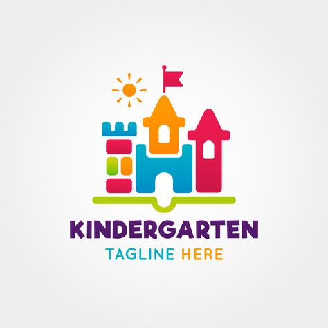 Store Logo Ideas, Kindergarten Logo Design, Toy Store Logo, Kindergarten Logo, Store Logo, Stylish Logo, Logos Ideas, Modern Toys, Modern Logo Design