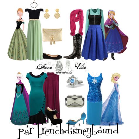 Anna Frozen Inspired Outfits, Anna Inspired Outfit, Elsa Inspired Outfit, Frozen Disneybound, Frozen Inspired Outfits, Anna Outfit, Disney Princess Inspired Outfits, Frozen Fashion, Elsa Outfit