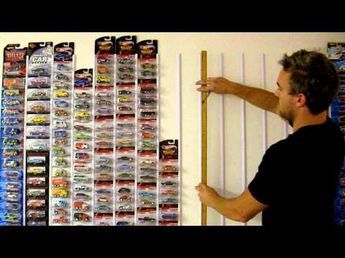 Hot Wheels Display Ideas to DIY - Moms and Crafters How To Hang Hot Wheels, Hotwheels Display Ideas Shelves, Dinky Car Display, Hot Wheel Car Storage Diy, Display Hotwheels Ideas, How To Organize Hot Wheels, Ways To Display Hotwheels In Package, Hot Wheels Display In Package, Man Cave Car Theme