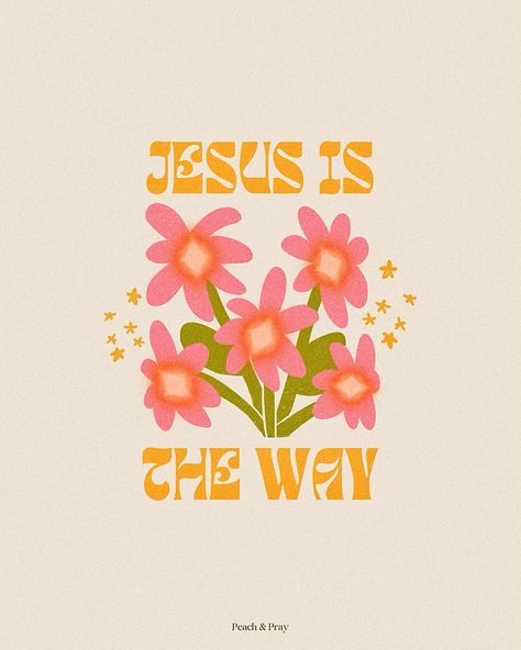 Jesus is the way 💕 Comment below your favorite teaching from Jesus! @peachandpray ☁️ . . . . . . . #faith#holy#christian#christiangirl#bible#bibleverse#bibleverseoftheday#jesus#lifestyle#wellness#amen#quote#quotes#quoteoftheday#happy#love#christianaesthetic#graphicdesign#whimsical #flowers #floralart #share#like#explorepage#aesthetic #artist #art #inspiration #poetry #poet faith holy Christian Christian girl Bible Bible verse journaling Jesus god is good lifestyle wellness wellbeing tha... Bible Posters Wall Art, Bible Verse Journaling, Bible Verse Illustration, Bible Decorating, Verse Journaling, Faith Aesthetic, Christian Scripture Art, Girl Bible, Good Lifestyle